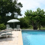 piscine mas pellier gites chambres d'hotes barjac cévennes