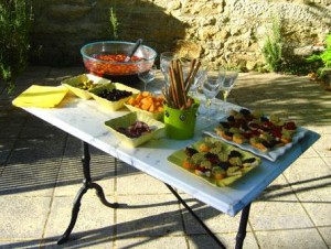 Dégustation de produits régionaux